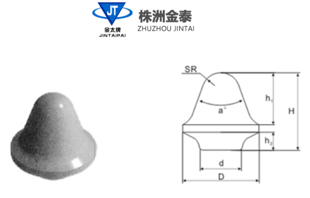 合金盾构齿